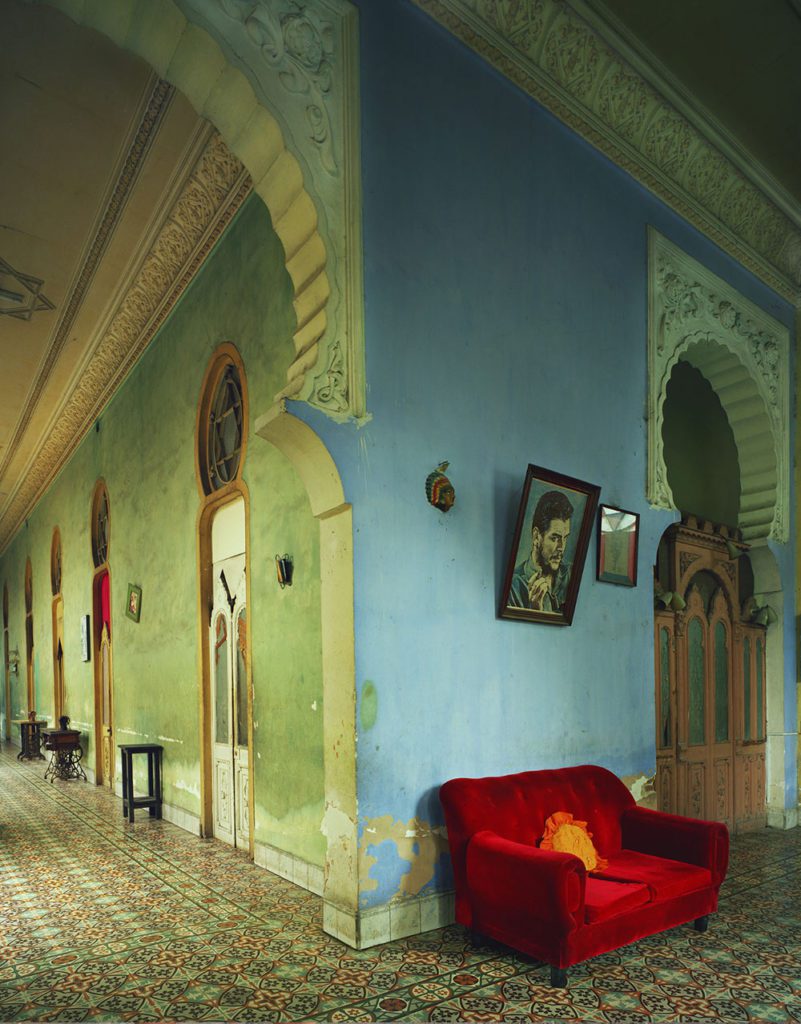 Michael Eastman, Red Couch, Havana, 2010, Chromogenic Color Photograph