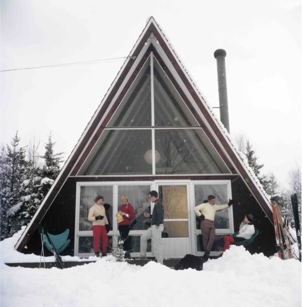 Slim Aarons, On The Slopes In Stowe, 1962